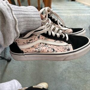 peanuts vans womens 6.5 mens 5